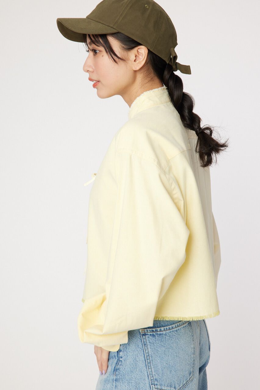 RODEO CROWNS「リボンクロップドシャツ」|シャツ・ブラウス|