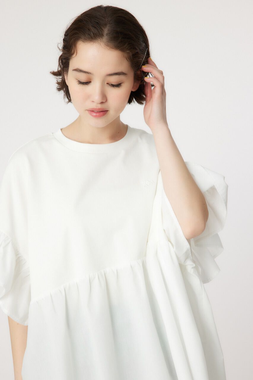 RODEO CROWNS「ドッキングフリルトップス」|Tシャツ・カットソー|