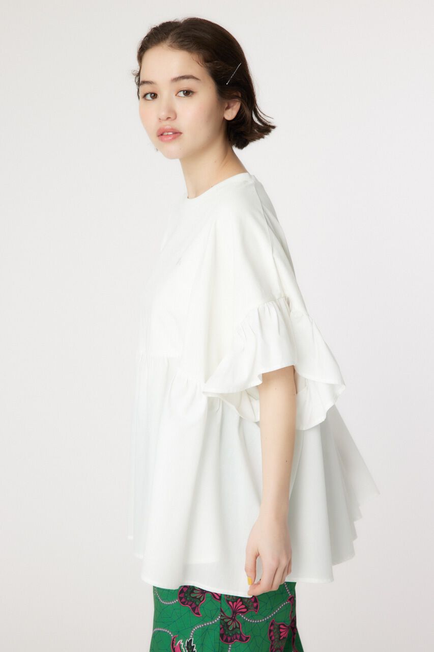 RODEO CROWNS「ドッキングフリルトップス」|Tシャツ・カットソー|