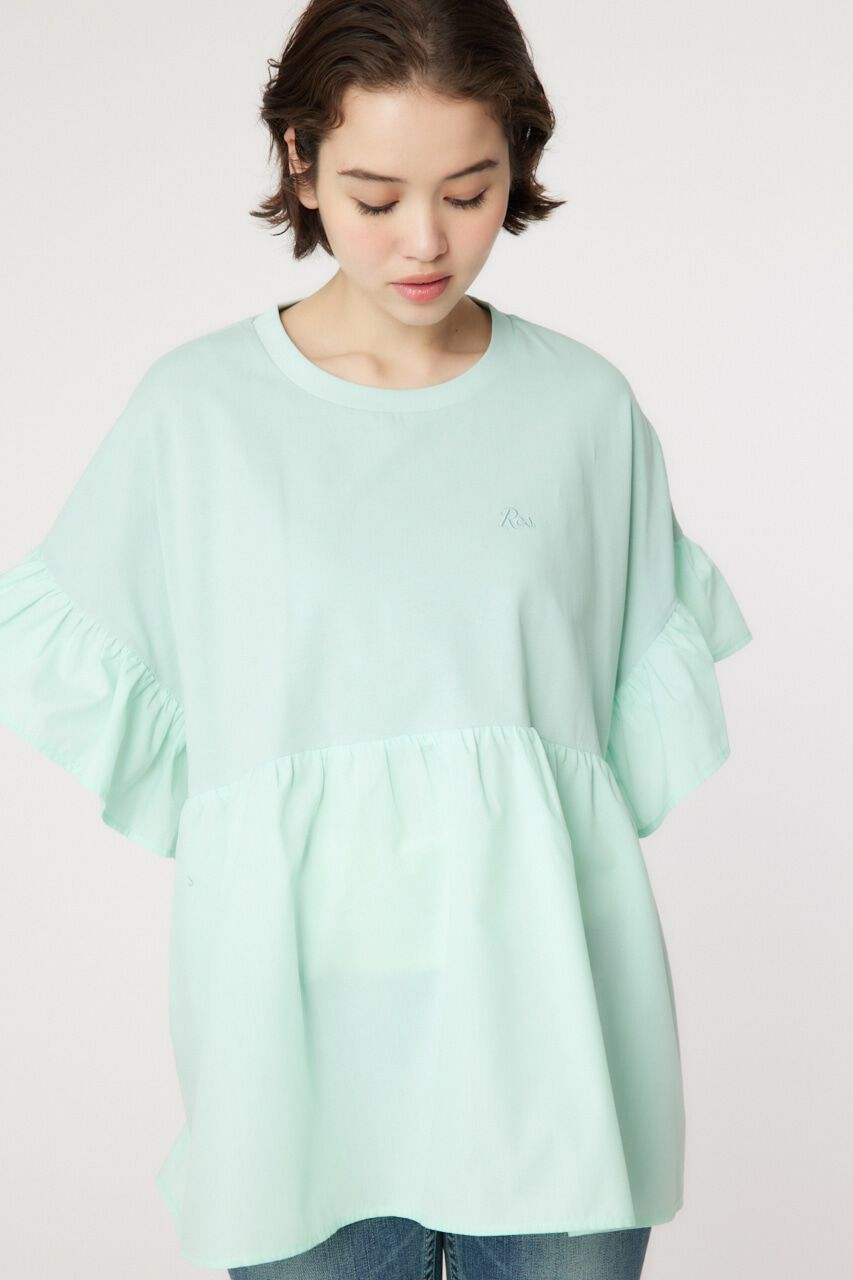 RODEO CROWNS「ドッキングフリルトップス」|Tシャツ・カットソー|