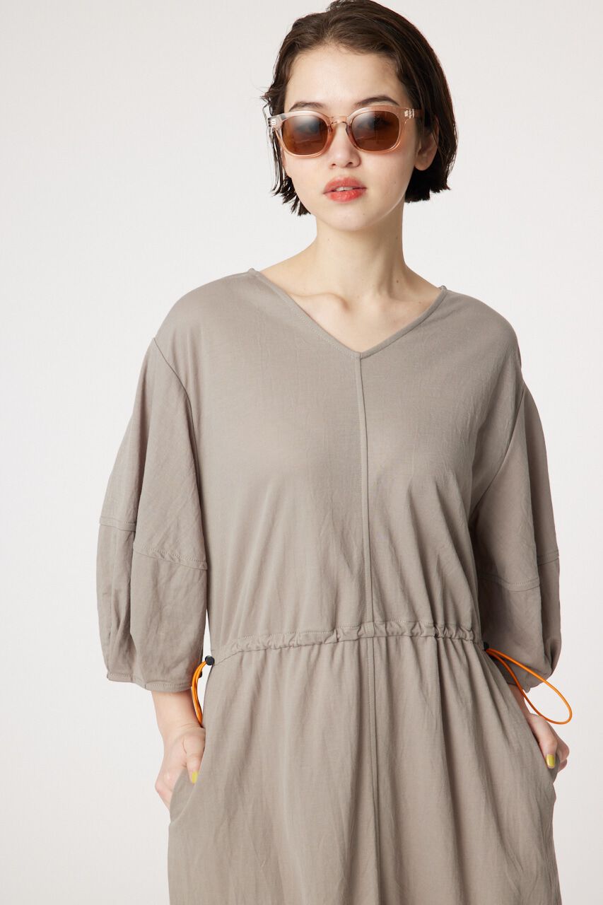 RODEO CROWNS「RNカノコ 2WAY ドロストワンピース」|ワンピース|BEG