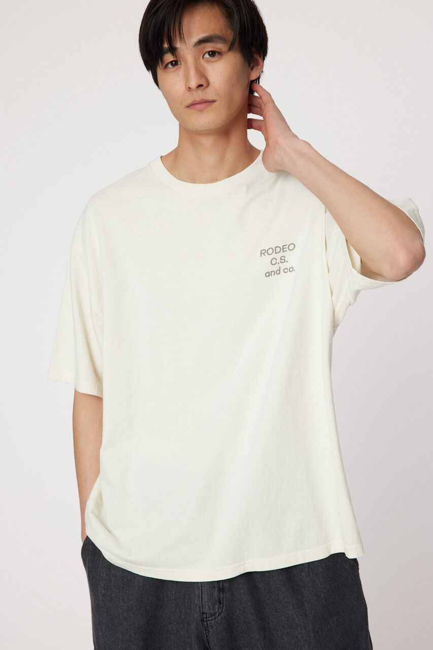 RODEO CROWNS「メンズRCS加工カラーTシャツ」|Tシャツ・カットソー|