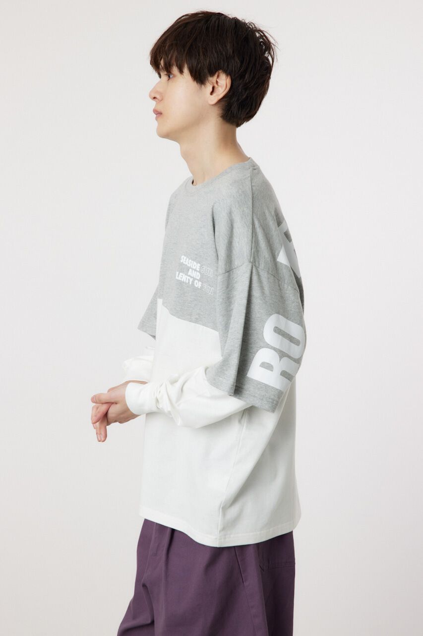 RODEO CROWNS「バイカラーL/S Tシャツ」|Tシャツ・カットソー|