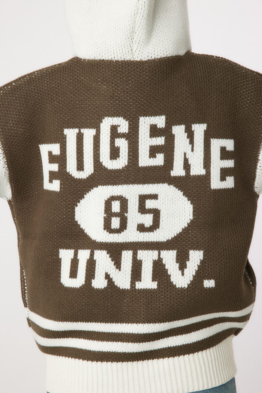 RODEO CROWNS「カレッジニットジップアップパーカー」|パーカー|