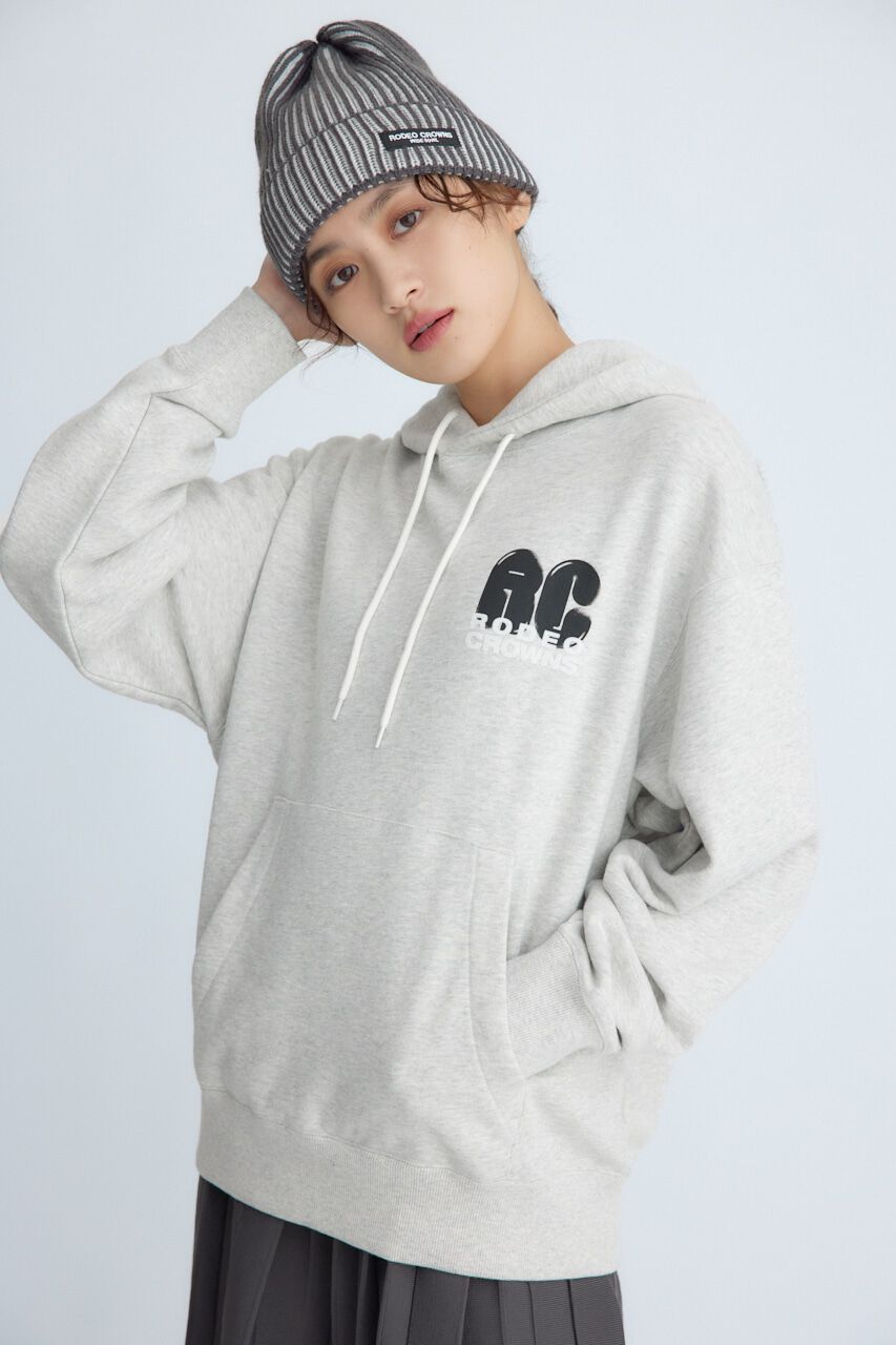 RODEO CROWNS「Balloon LOGO フーディ」|パーカー|T.GRY