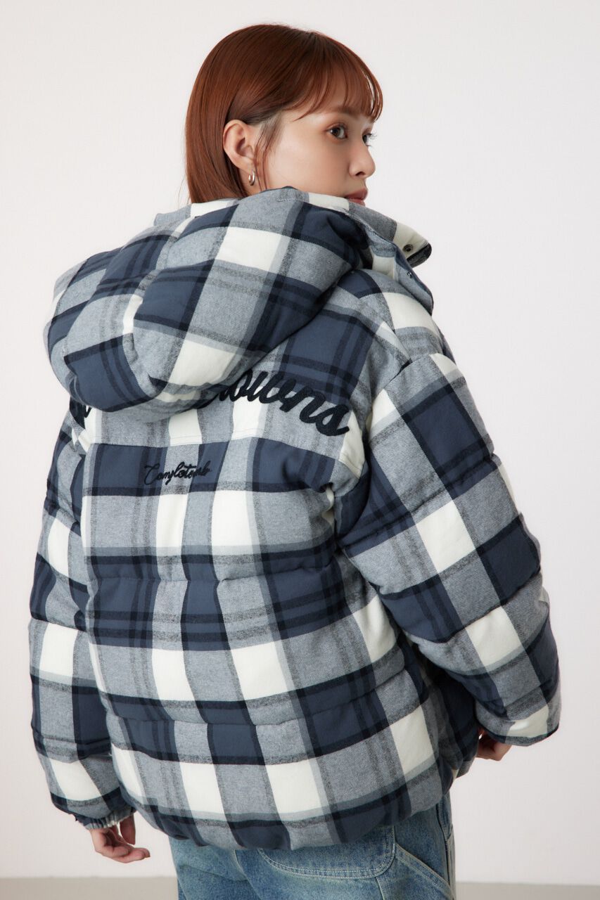 RODEO CROWNS「LOGO パフ 中綿ブルゾン」|ブルゾン・スタジャン|