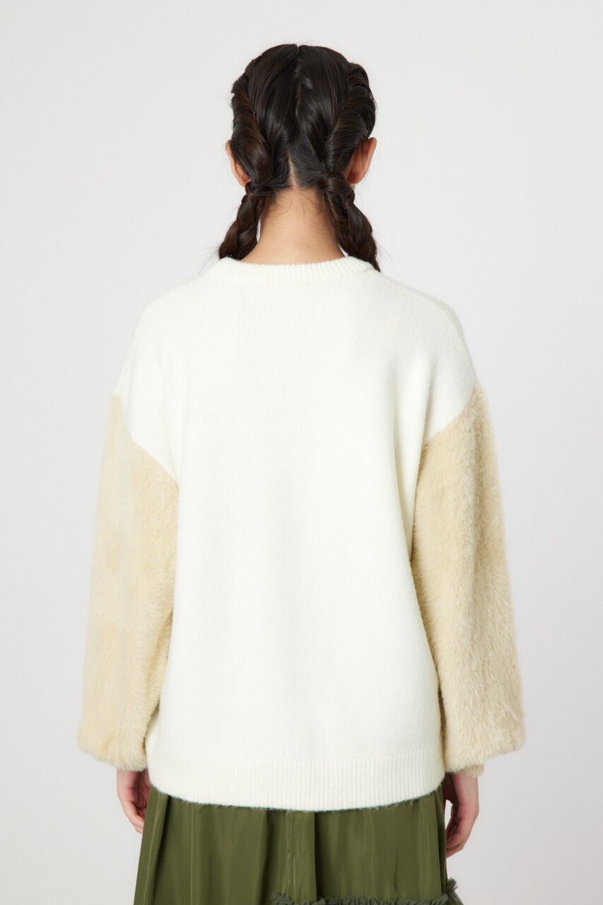 RODEO CROWNS「アームシャギーニットトップス」|ニット・セーター|