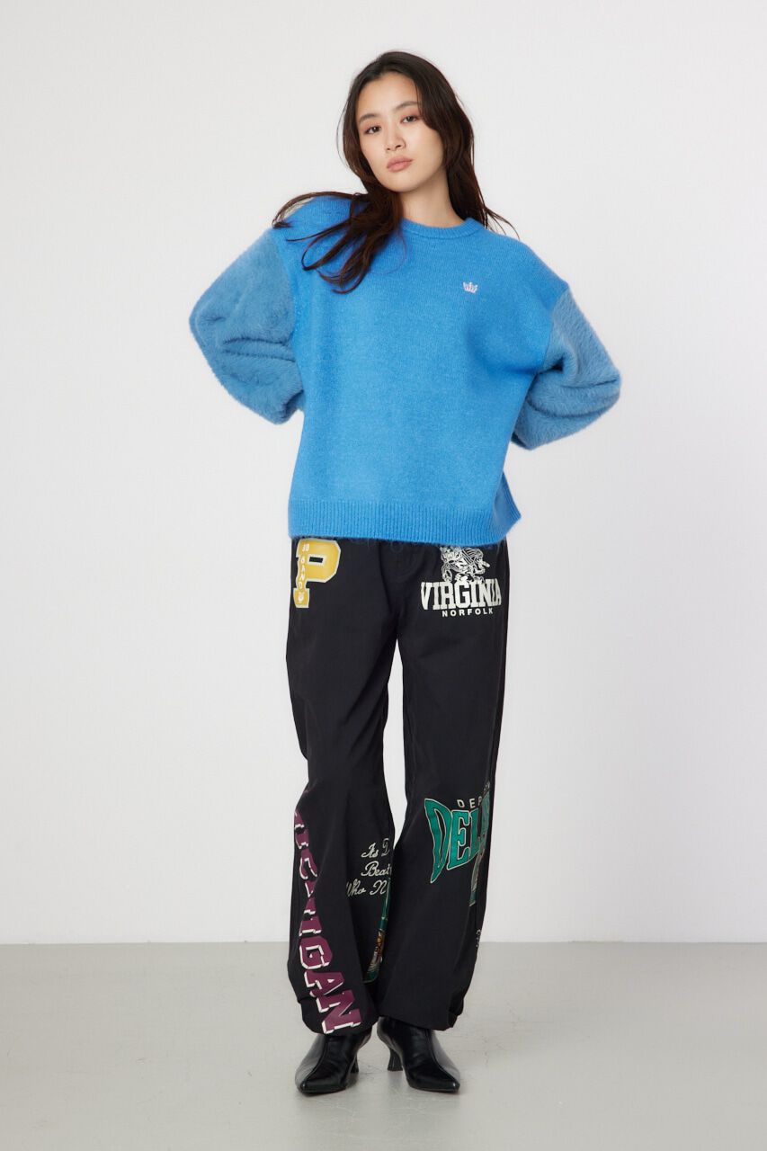 RODEO CROWNS「アームシャギーニットトップス」|ニット・セーター|