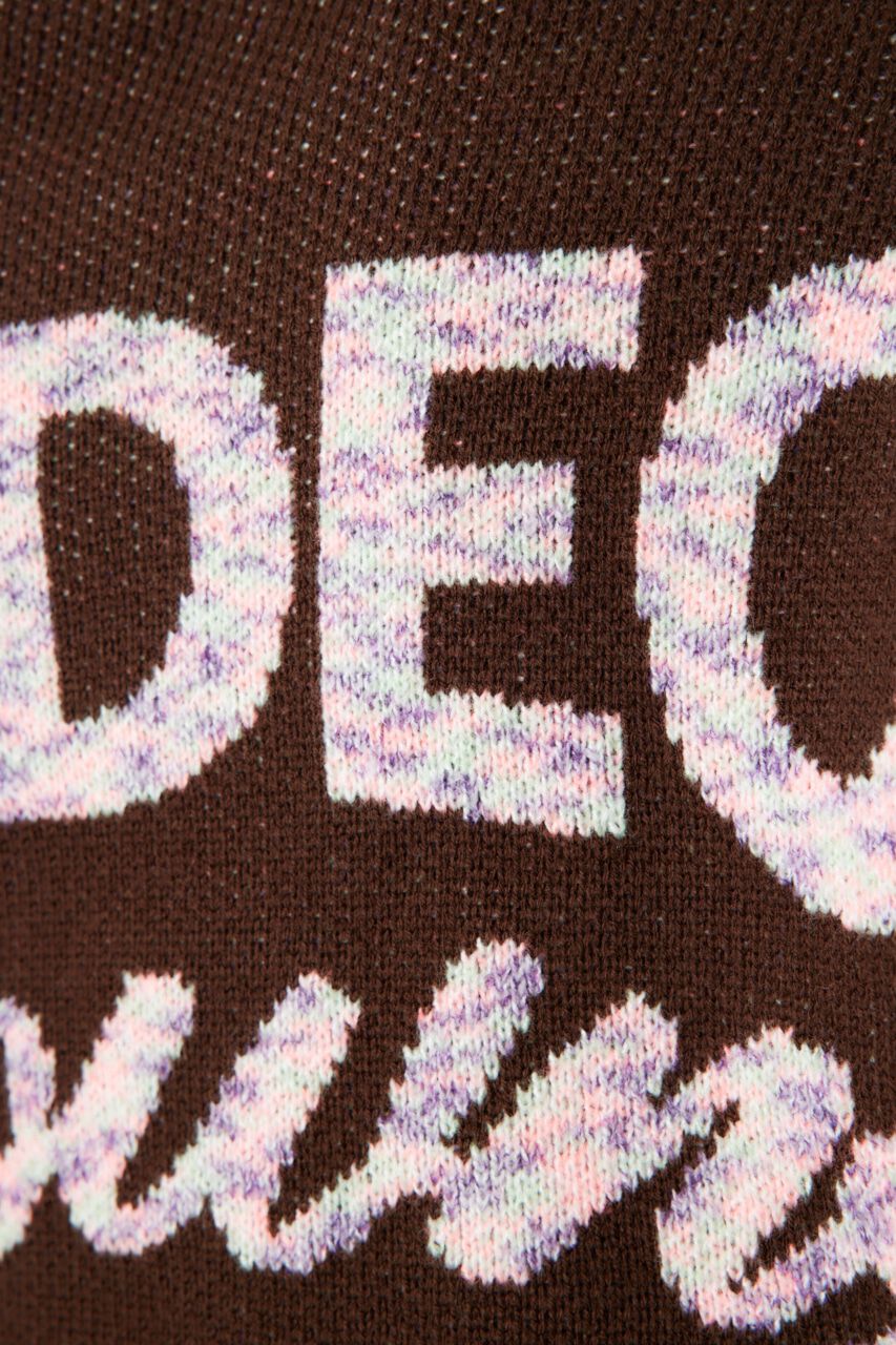 RODEO CROWNS「MIX COLOR LOGOニットトップス」|ニット・セーター|