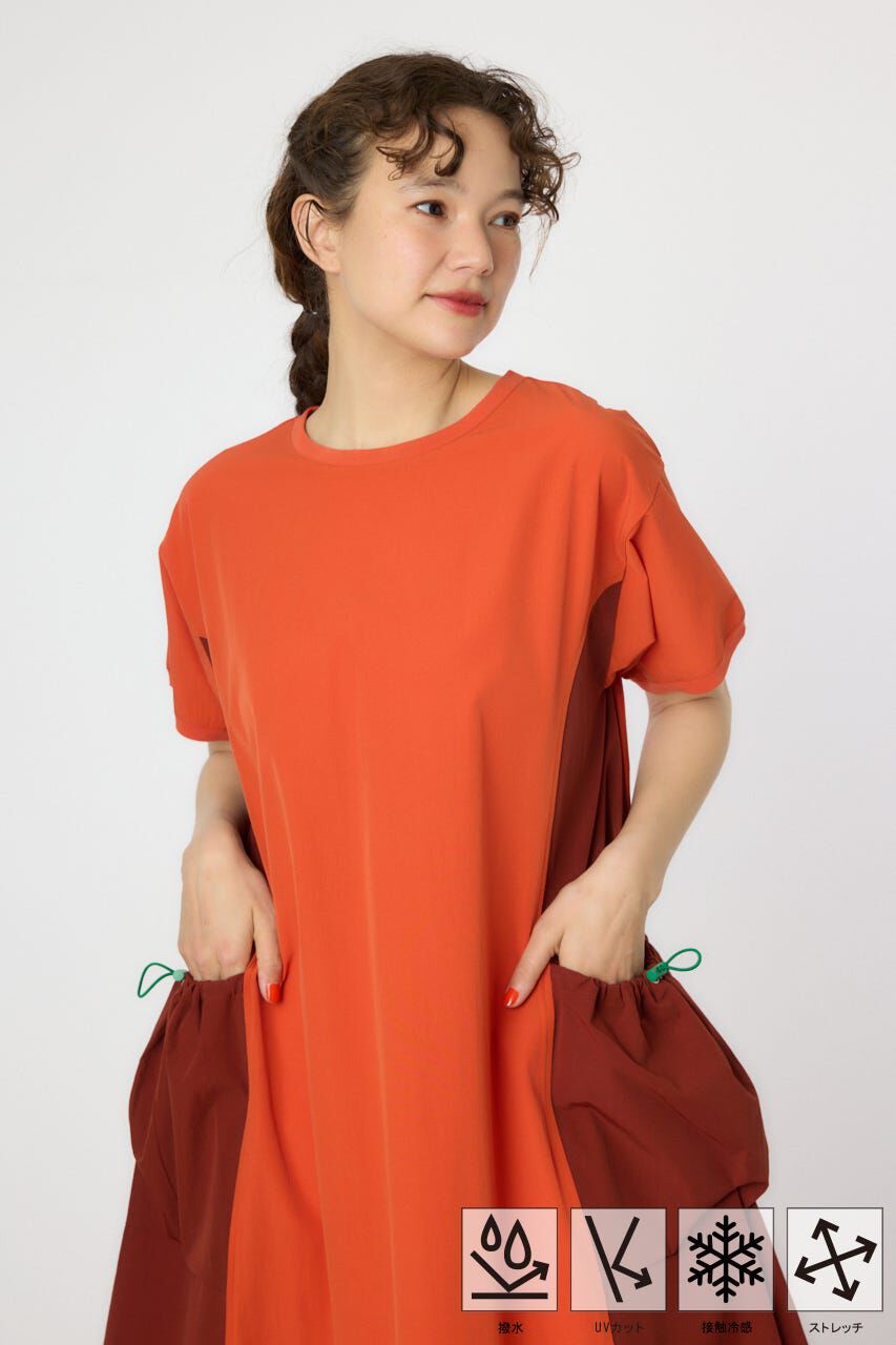 RODEO CROWNS「W/Rドッキングバルーンワンピース」|ワンピース|