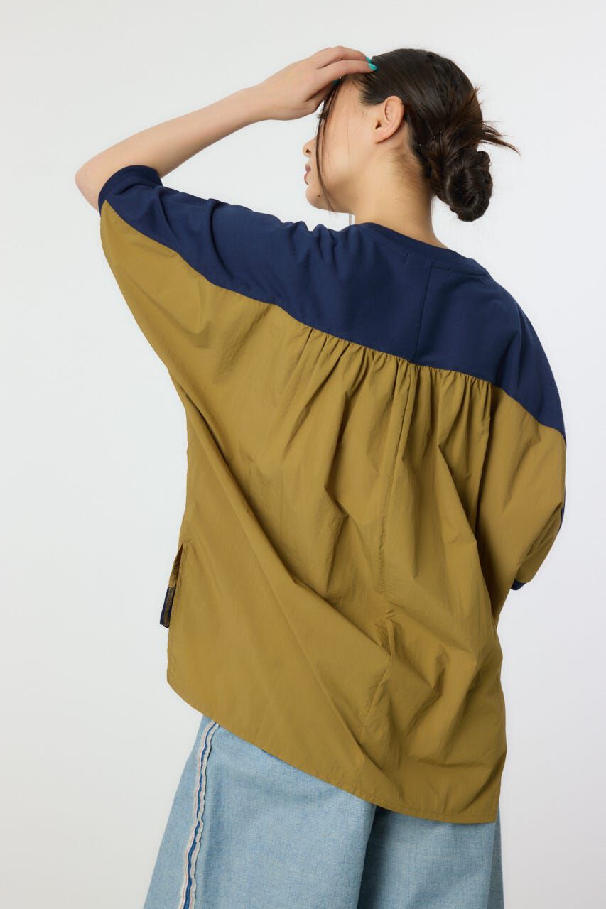 RODEO CROWNS「ドッキング切替ドルマントップス」|Tシャツ・カットソー|