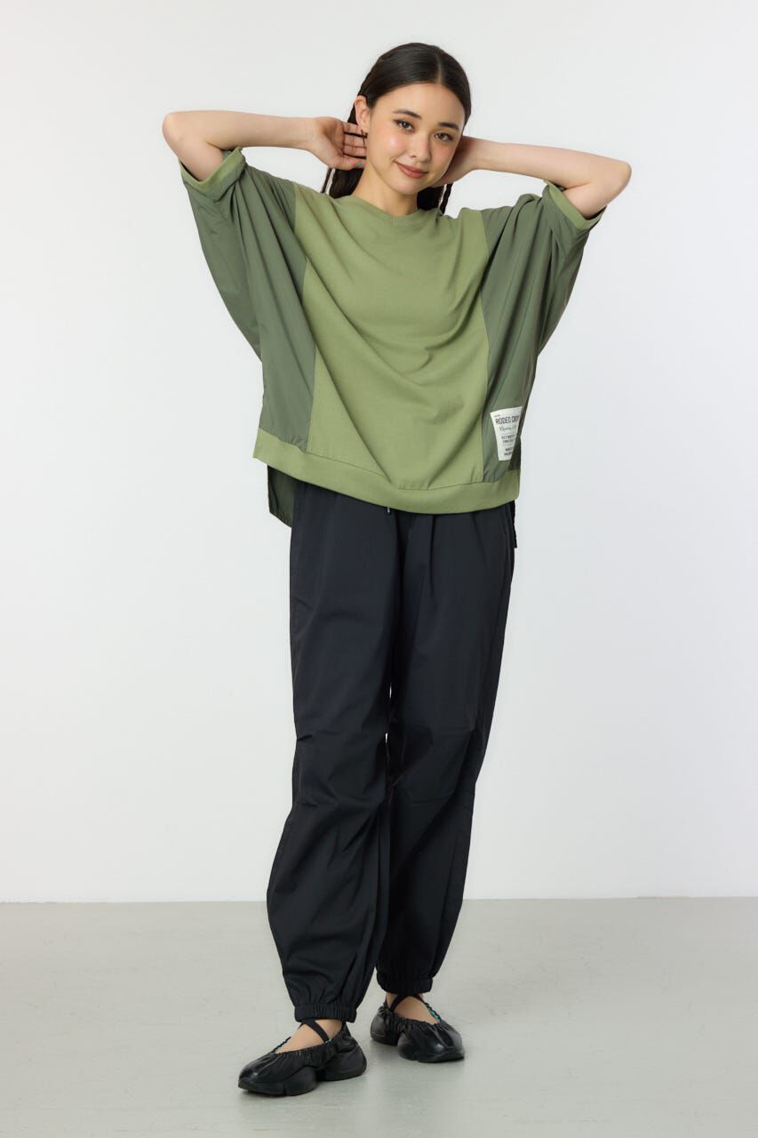 RODEO CROWNS「ドッキング切替ドルマントップス」|Tシャツ・カットソー|