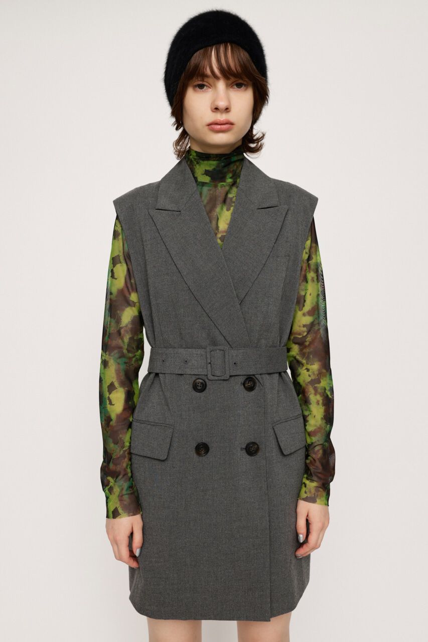 SLY「BELTED DOUBLE ベスト」|ダウンベスト・ベスト|