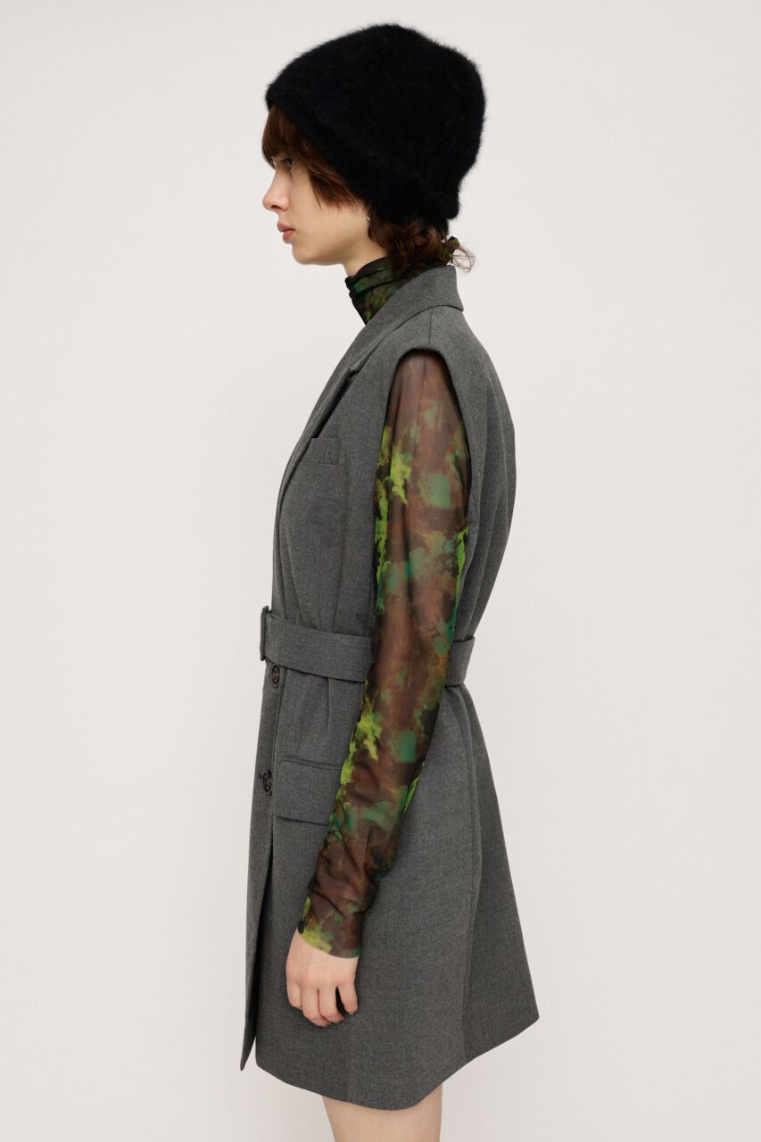 SLY「BELTED DOUBLE ベスト」|ダウンベスト・ベスト|