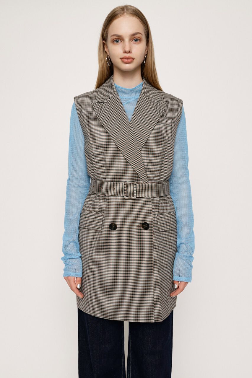 SLY「BELTED DOUBLE ベスト」|ダウンベスト・ベスト|Multi_1