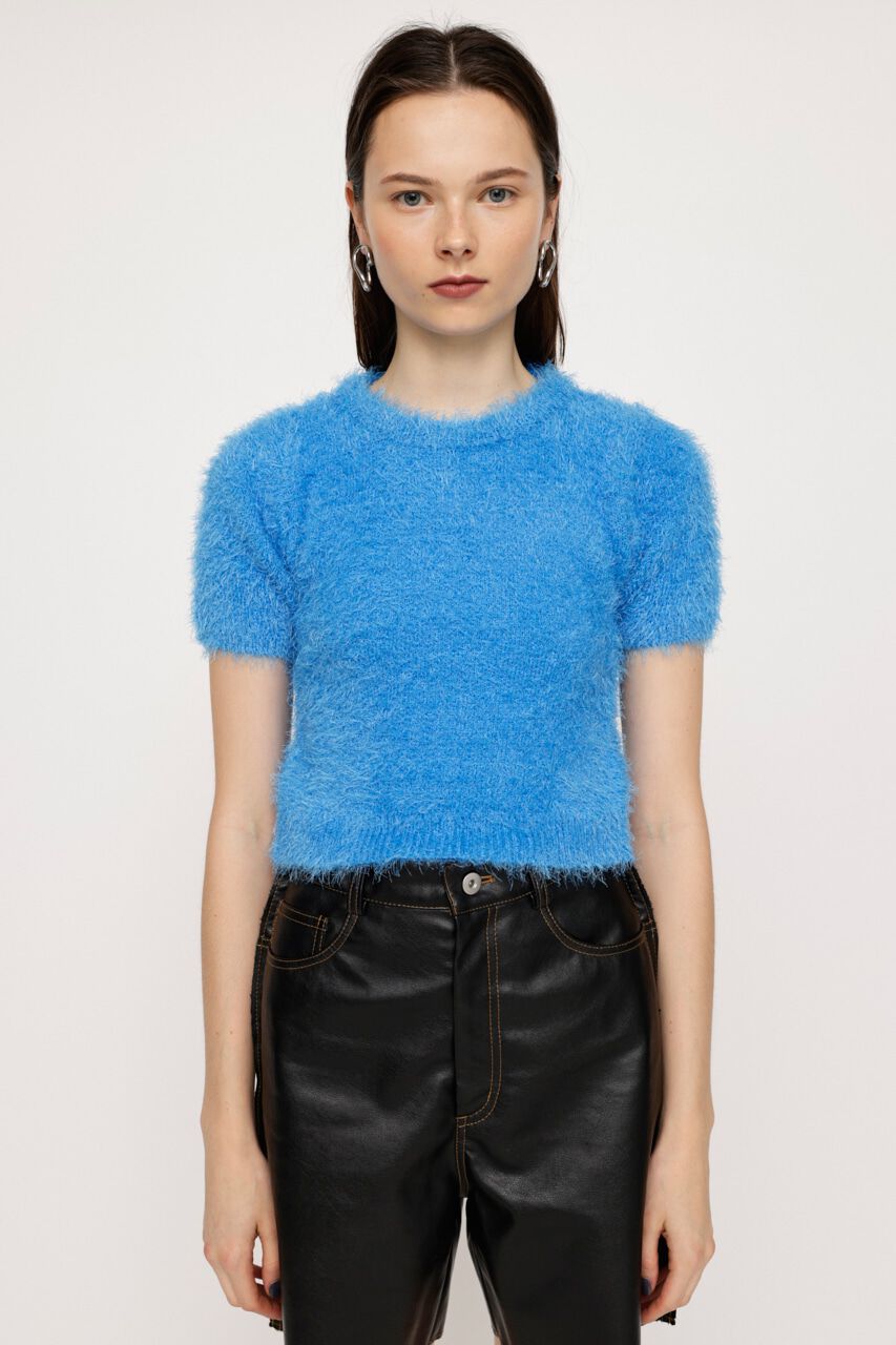 SLY「SHAGGY TINY Tシャツ」|ニット・セーター|