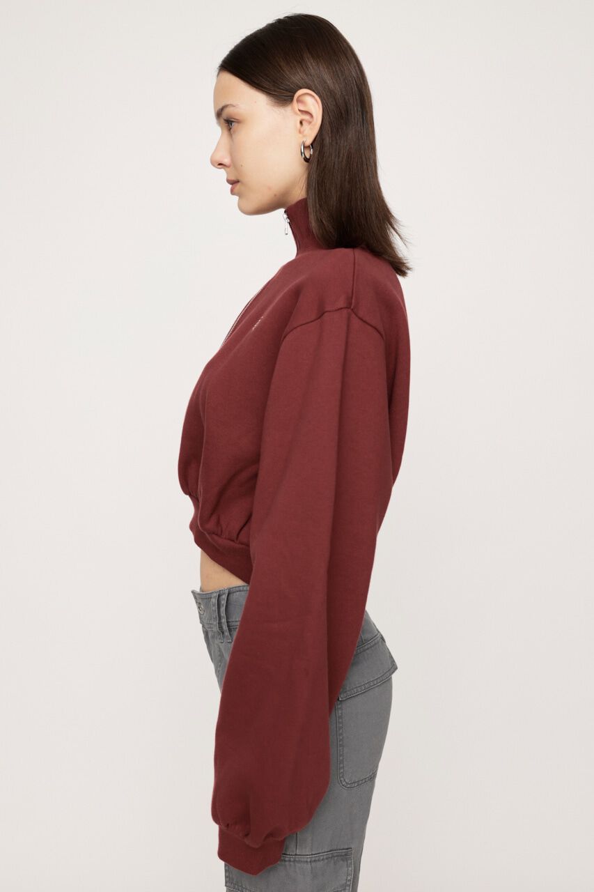 SLY「POINT LOGO CROP スウェット」|Tシャツ・カットソー|