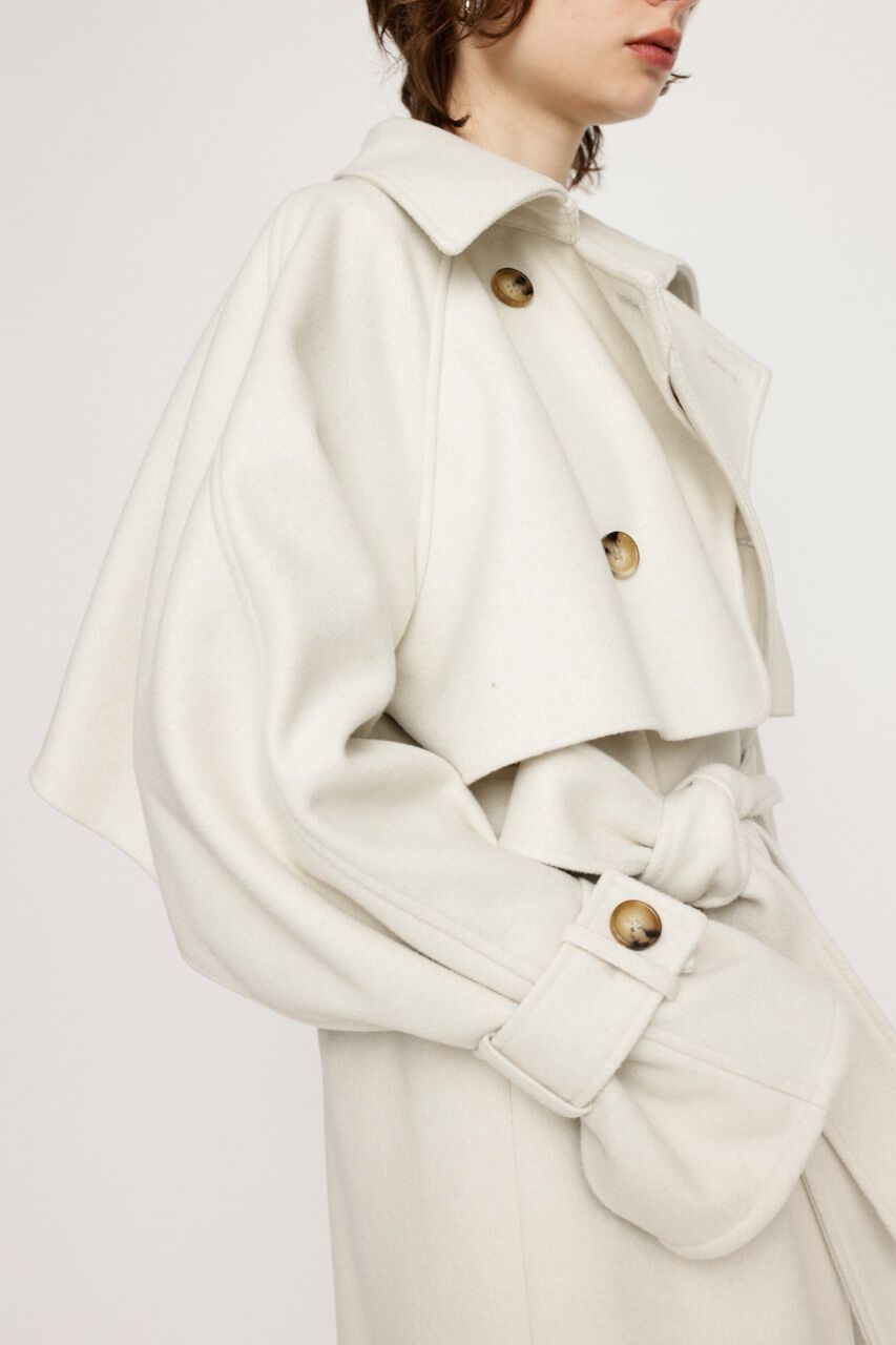 SLY「LAYERED FLAP BELTED コート」|その他|