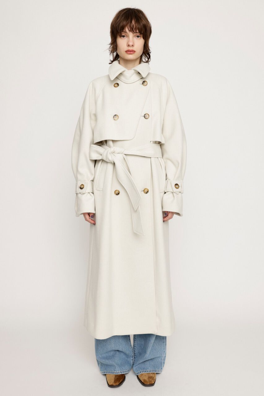 SLY「LAYERED FLAP BELTED コート」|その他|