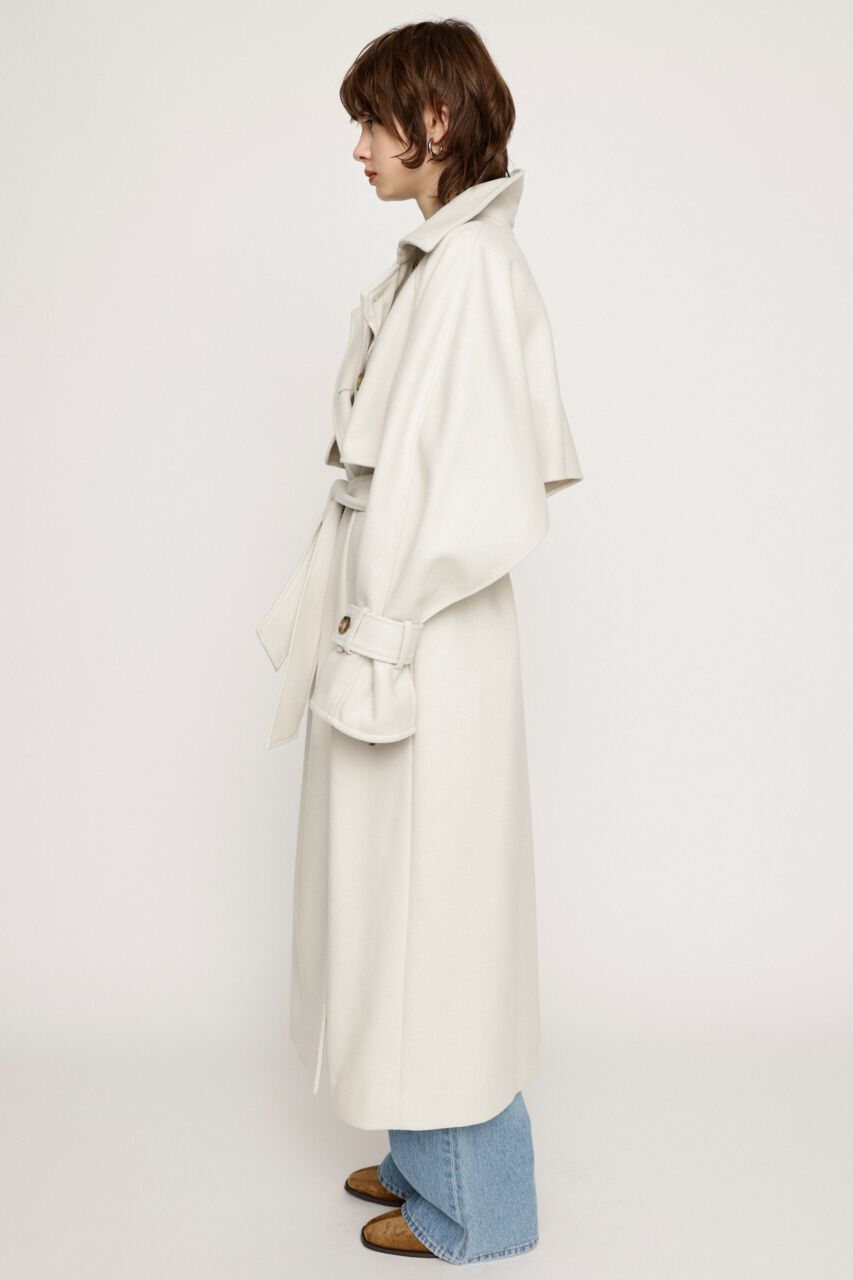 SLY「LAYERED FLAP BELTED コート」|その他|