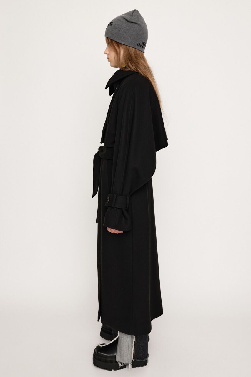 SLY「LAYERED FLAP BELTED コート」|その他|