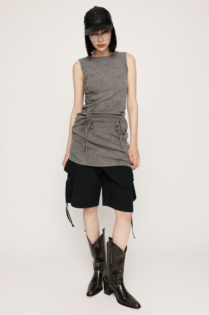SLY「ASYMMETRY SHIRRING CUT ワンピース」|ワンピース|