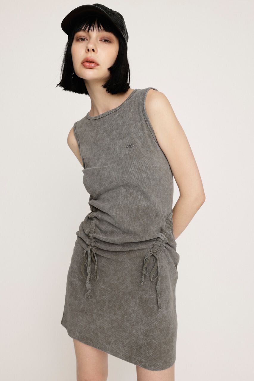 SLY「ASYMMETRY SHIRRING CUT ワンピース」|ワンピース|