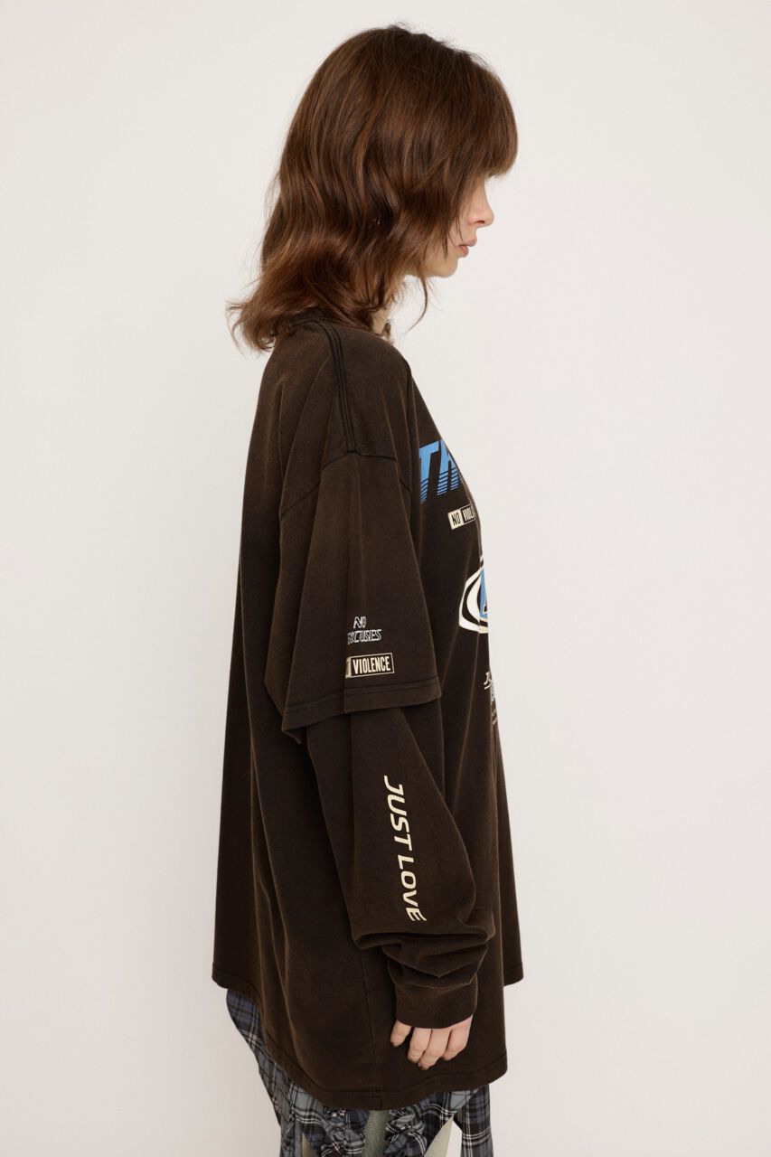 SLY「TM LAYERED C／N トップス」|Tシャツ・カットソー|