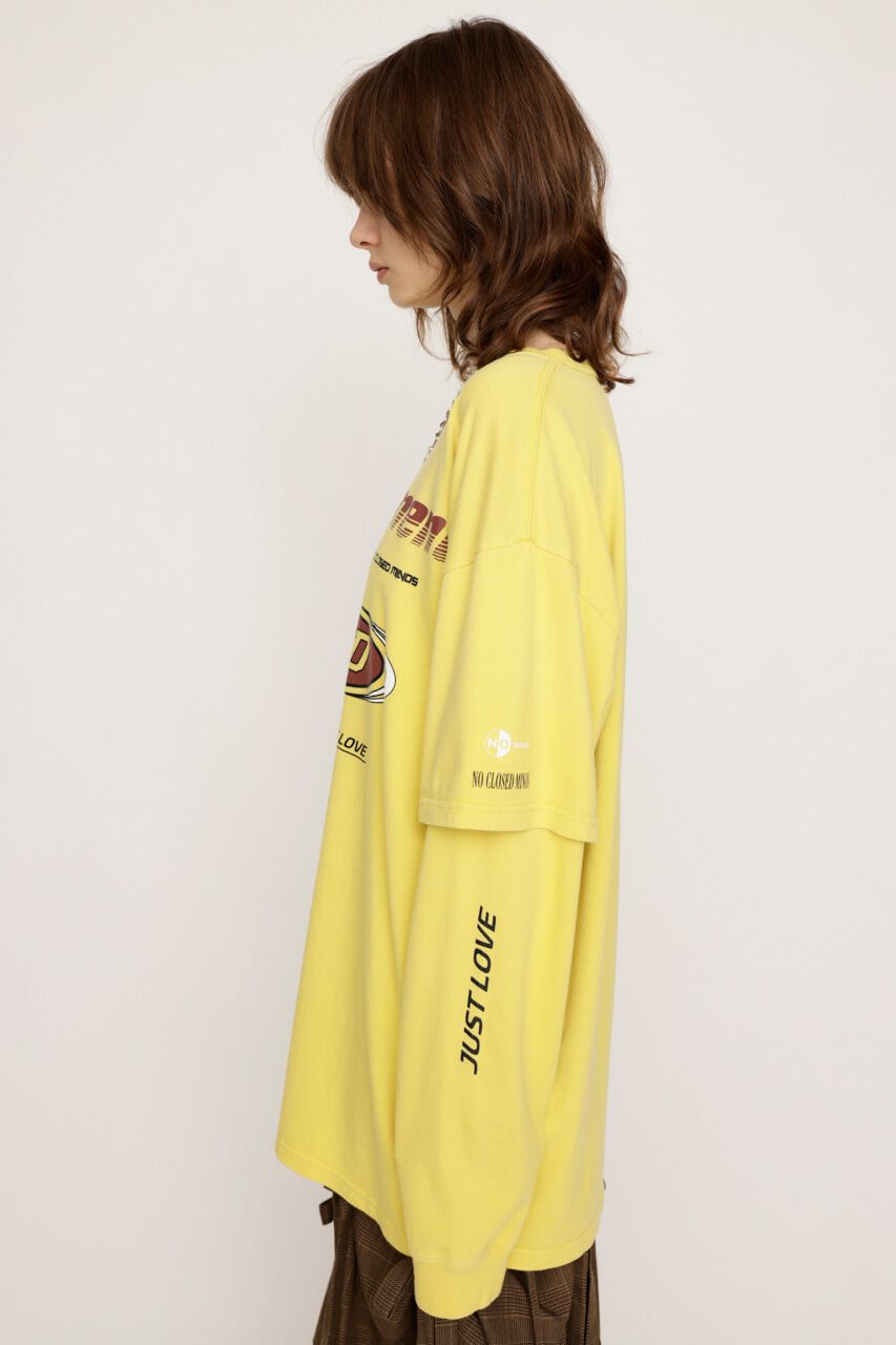 SLY「TM LAYERED C／N トップス」|Tシャツ・カットソー|