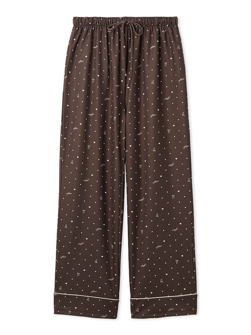 SNIDEL HOME「【メンズ】ドット柄ロングパンツ」|ルームウェア|