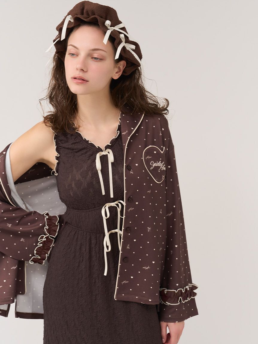 SNIDEL HOME「【Milcrea】フリルリボンニットヘアバンド」|その他|