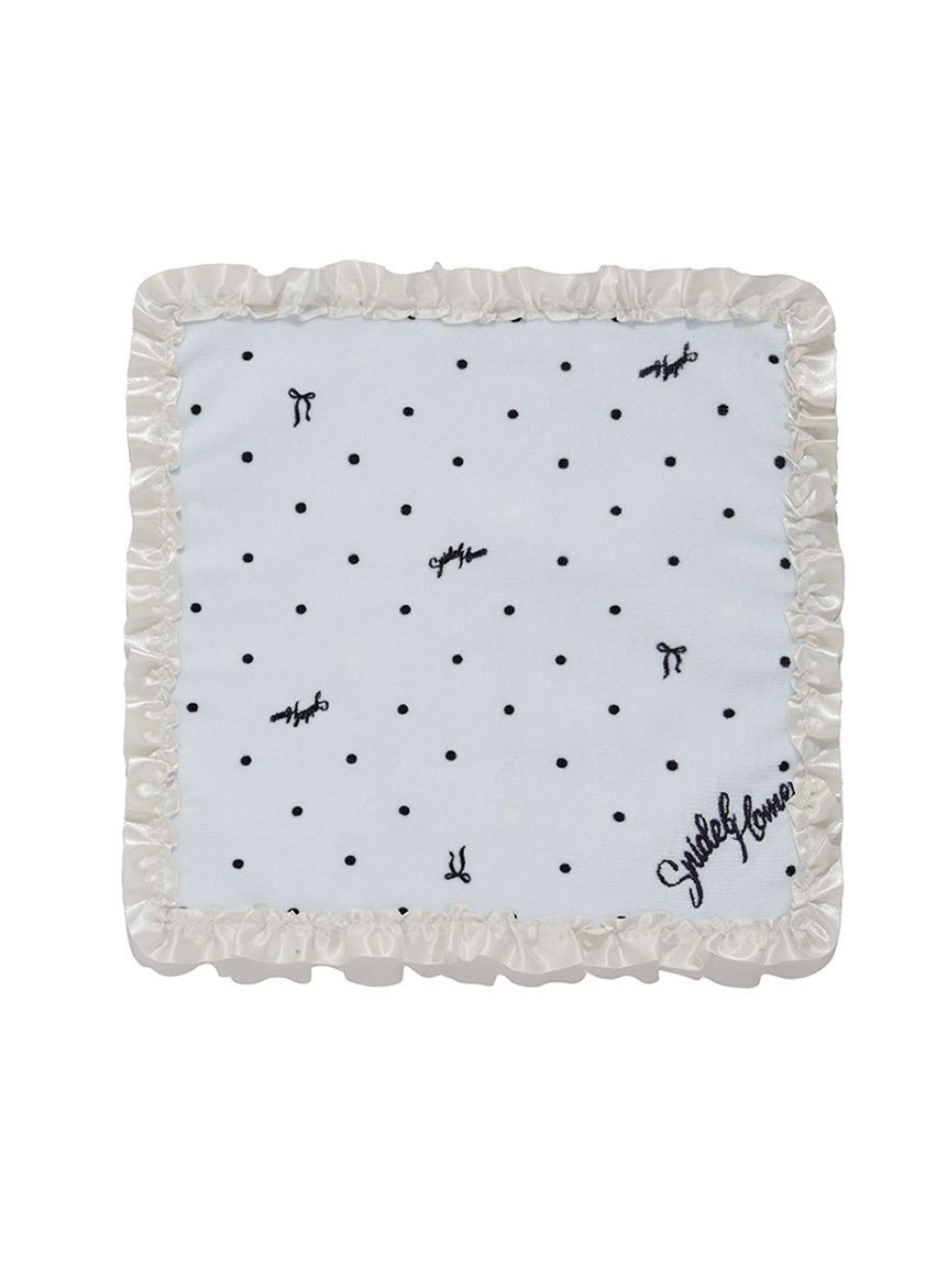 SNIDEL HOME「フリルハンドタオル」|ハンカチ|LBLU