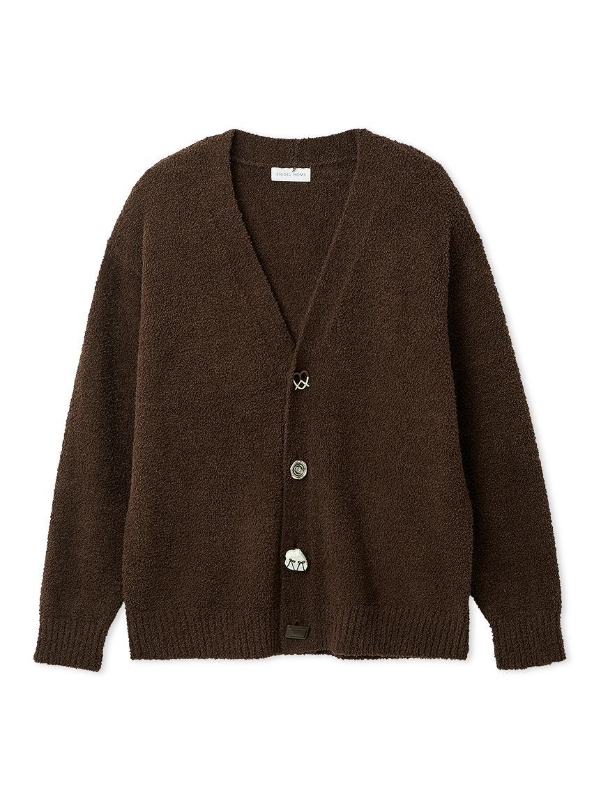SNIDEL HOME「【メンズ】【Milcrea】ケーキ釦ニットカーディガン」|ルームウェア|