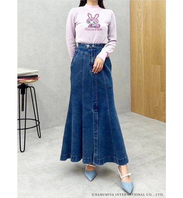 MERCURYDUO「【メゾピアノジュニアコラボ】 ベリエちゃんジャカードニット」|ニット・セーター|