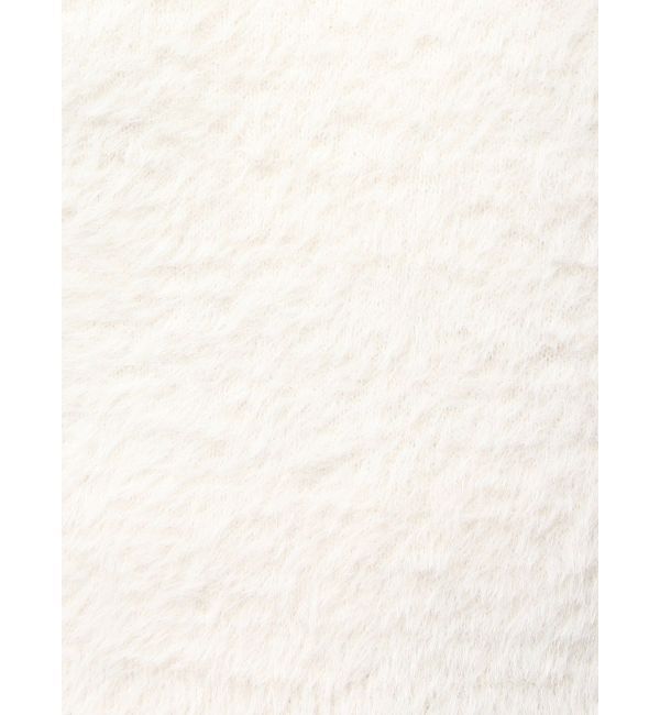 MERCURYDUO「【追加生産】ミニシャギーオフショルニット」|ニット・セーター|