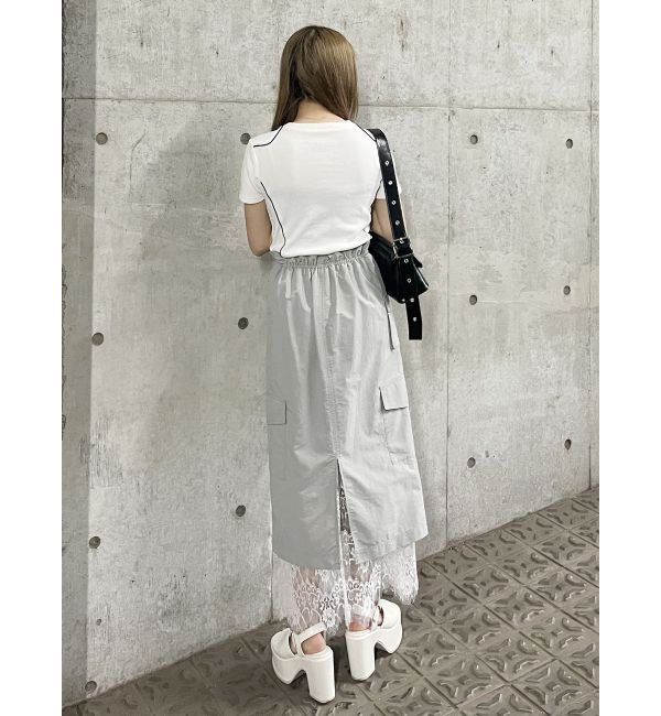 MURUA「レーシングミニTシャツ」|Tシャツ・カットソー|