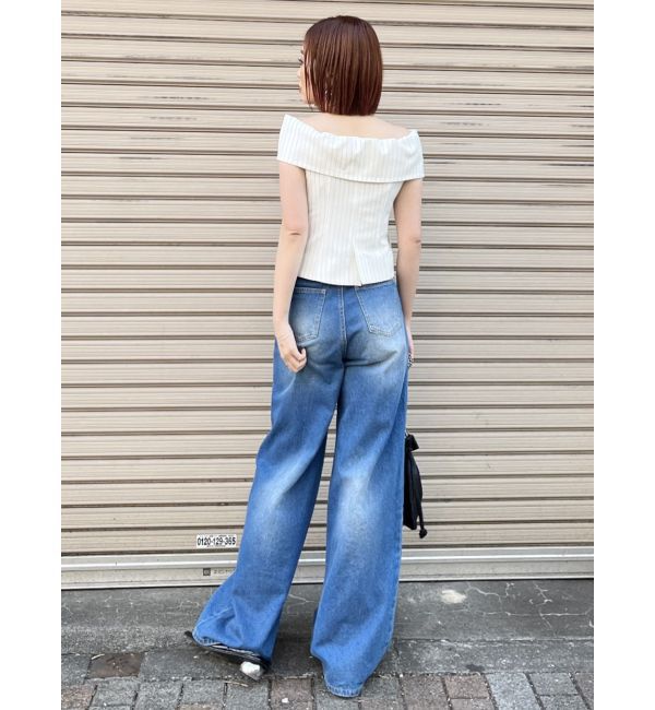 MURUA「オフショルマニッシュブラウス」|シャツ・ブラウス|