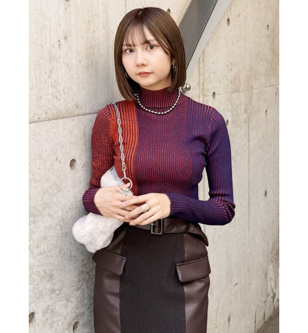 MURUA「ミクスチャーファインニット」|ニット・セーター|