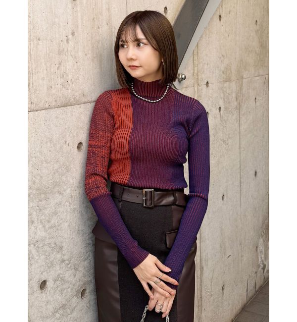 MURUA「ミクスチャーファインニット」|ニット・セーター|