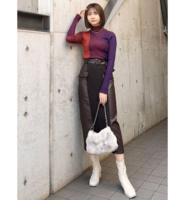 MURUA「ミクスチャーファインニット」|ニット・セーター|