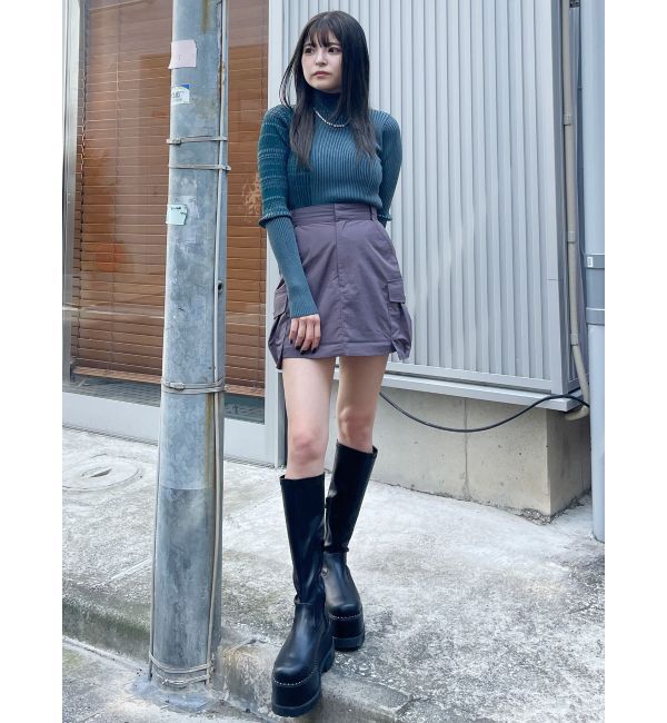 MURUA「ミクスチャーファインニット」|ニット・セーター|