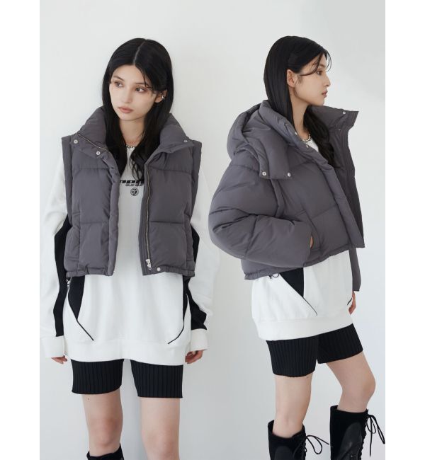 MURUA「マルチWAYショートエアコンダウン」|ブルゾン・スタジャン|