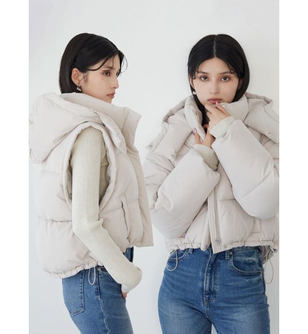 MURUA「マルチWAYショートエアコンダウン」|ブルゾン・スタジャン|