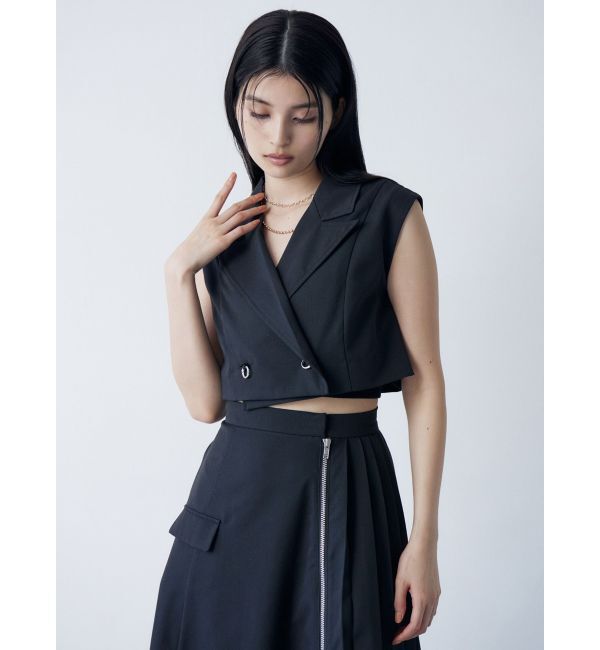 MURUA「リングボタンテーラードワンピース」|ワンピース|