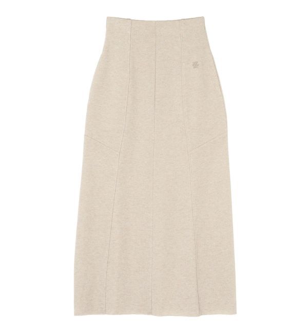 LAGUNAMOON「ラメスウェットナロースカート」|スカート|