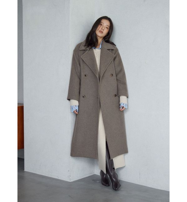 LAGUNAMOON「【REVIVAL】2WAYカラーロングコート」|ステンカラーコート|