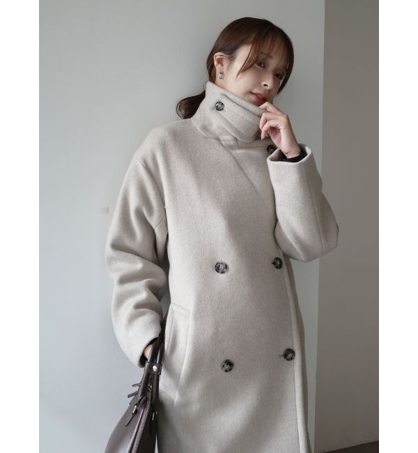 LAGUNAMOON「【REVIVAL】2WAYカラーロングコート」|ステンカラーコート|