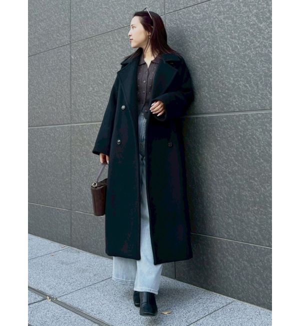 LAGUNAMOON「【REVIVAL】2WAYカラーロングコート」|ステンカラーコート|