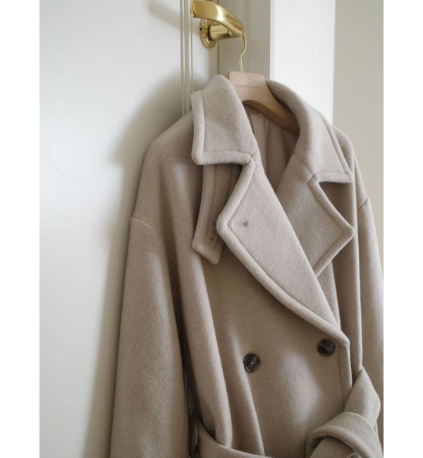 LAGUNAMOON「【REVIVAL】2WAYカラーロングコート」|ステンカラーコート|