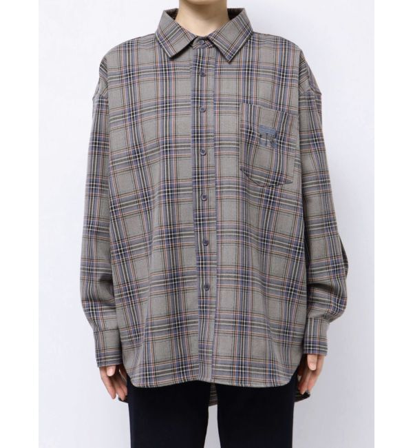 EVRIS「ワンポイントオーバーシャツ」|シャツ・ブラウス|